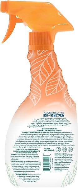 TropiClean Natural Flea & Tick Dog + Home Spray