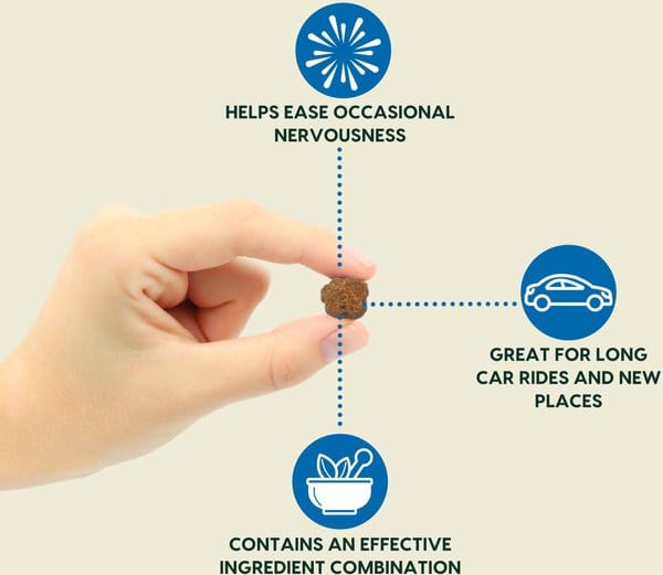 Ark Naturals Happy Traveler Soft Chews for Dogs & Cats