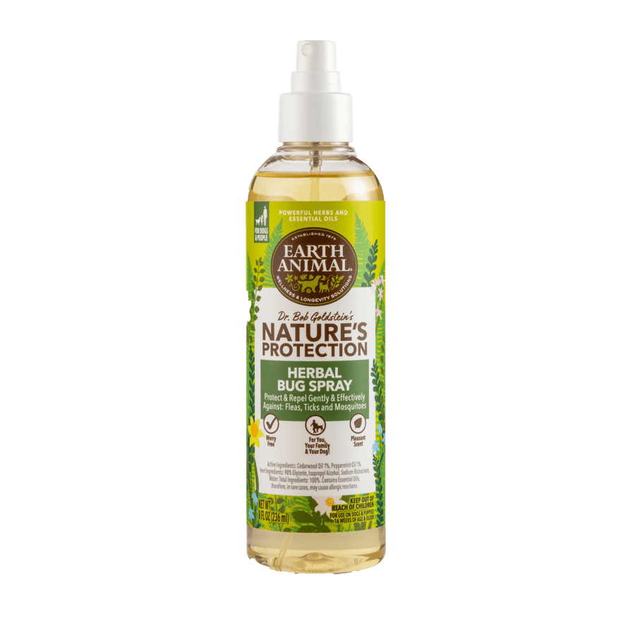 Earth Animal Nature's Protection? Flea & Tick Herbal Bug Spray for Dogs