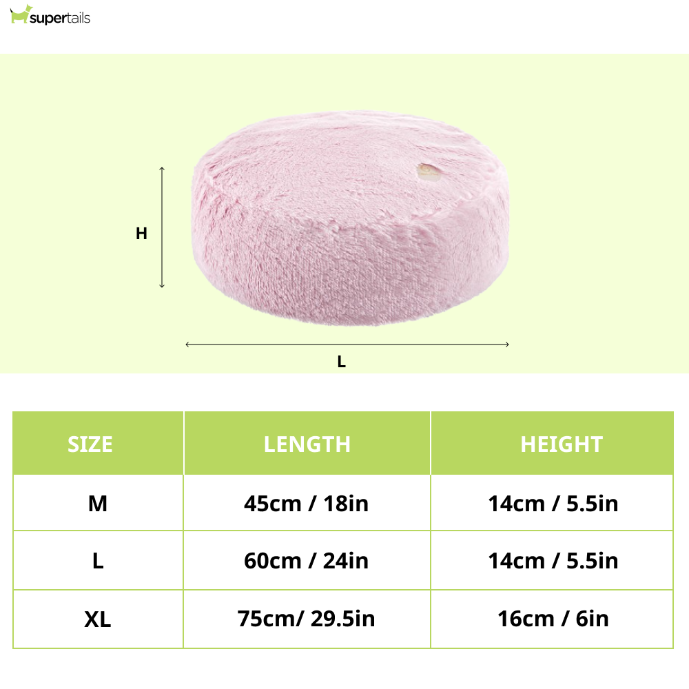 Chloe's Home Petersburg Bed for Dogs and Cats (Pink)