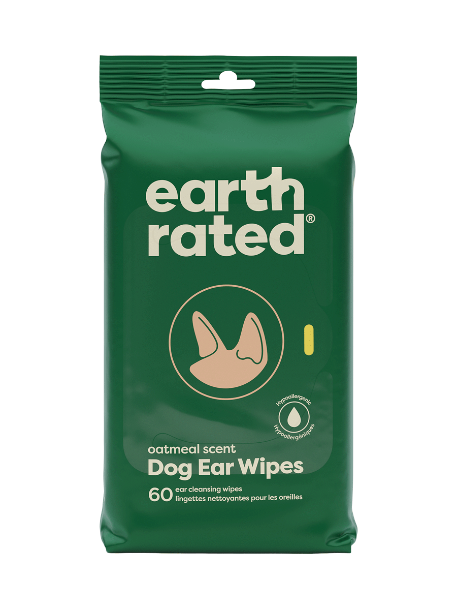Earth Rated Dog Ear Wipes