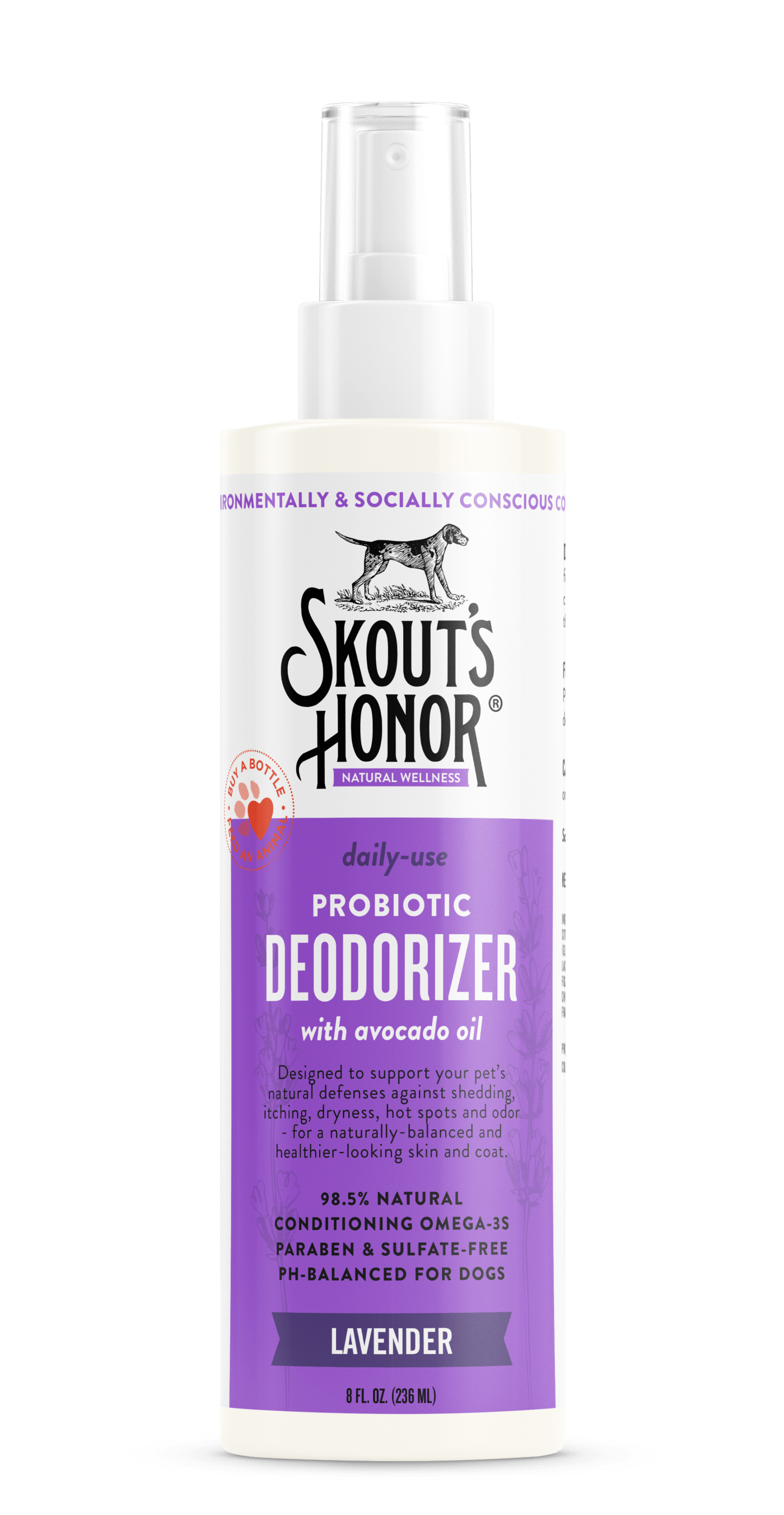 Skout's Honor Probiotic Lavender Deodorizer For Dogs